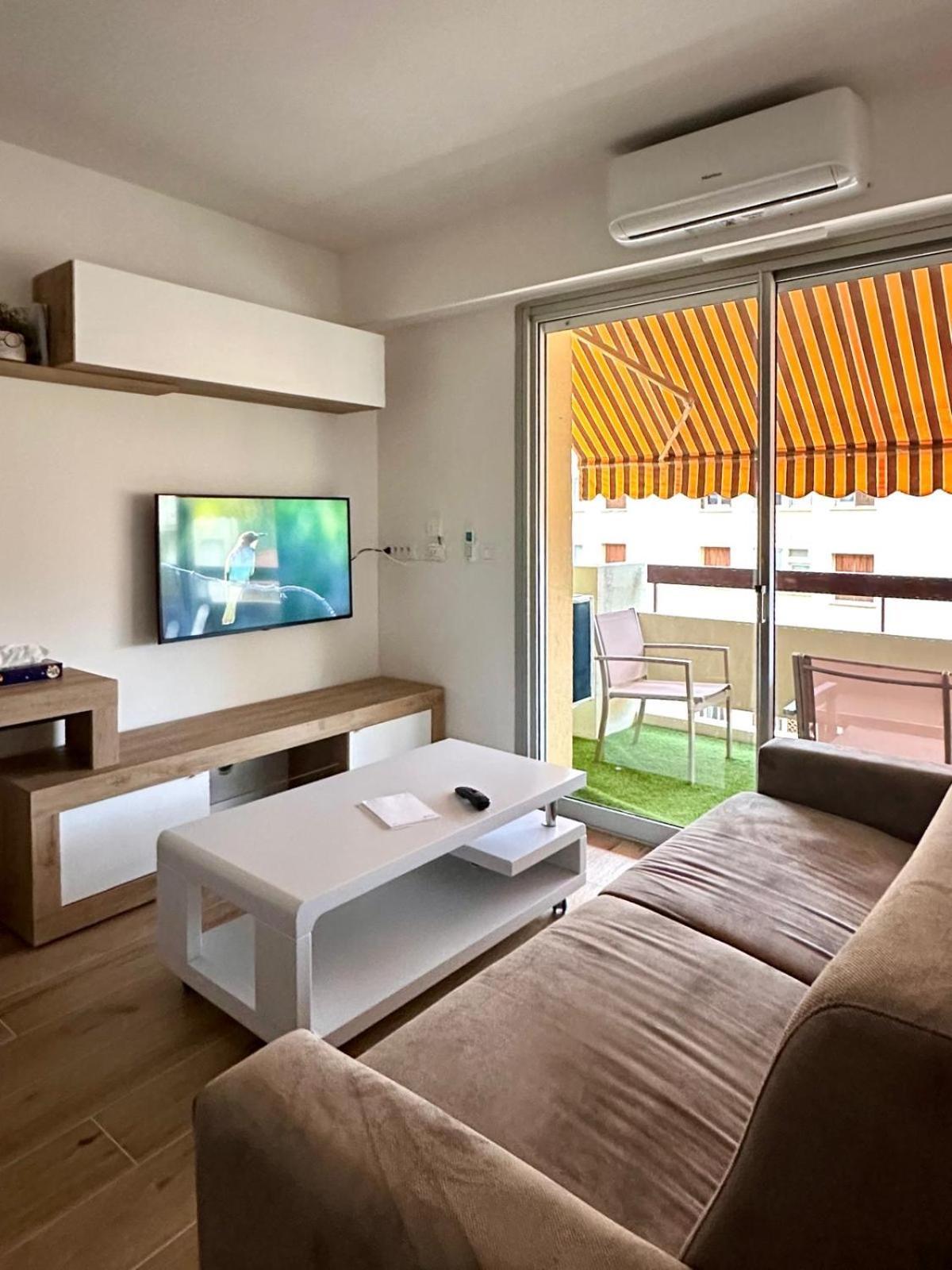 Studio Kialeo Pres De La Plage Avec Parking โรกบรูน-กัป-มาร์แต็ง ภายนอก รูปภาพ
